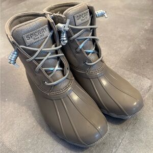 Sperry Women’s Gray Rain/Snow Boots
